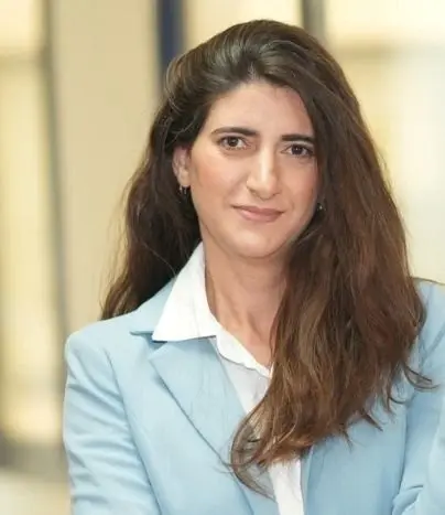 עו"ד תהל בלורי לרמן ממושב גילת תוביל שולחן דיונים בוועידת החקלאות