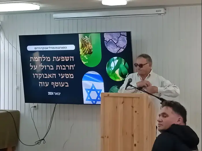 פרס מפעל חיים לתושב הנגב עמרם אוליאל "תרומתו האדירה לחקלאות הישראלית"