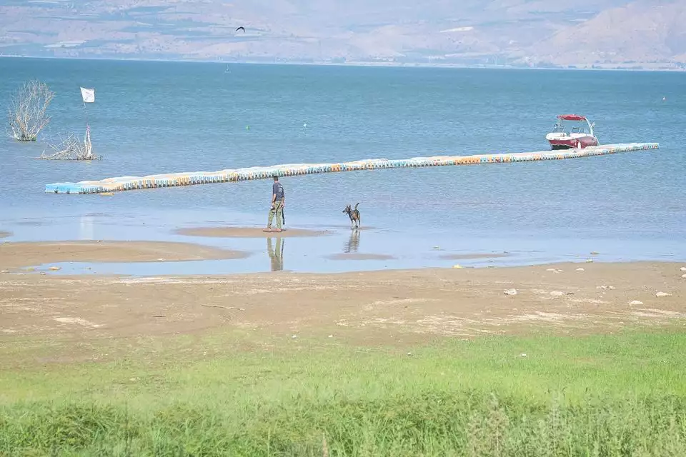 הכנרת היום מתייבשת. צילום: מיכאל חורי