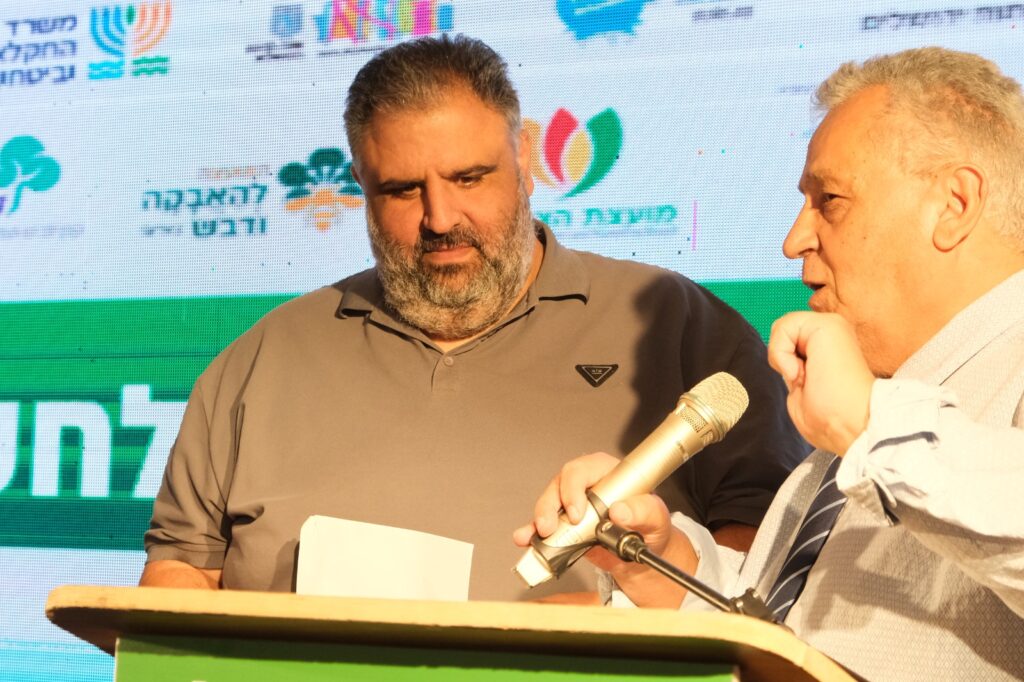יו"ר קקל, אייל אוסטרינסקי נואם בפתח וועידת ישראל לחקלאות